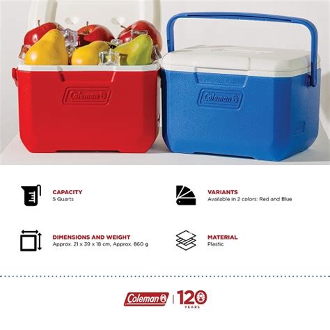 coleman cool box electric|coleman cooler size chart.